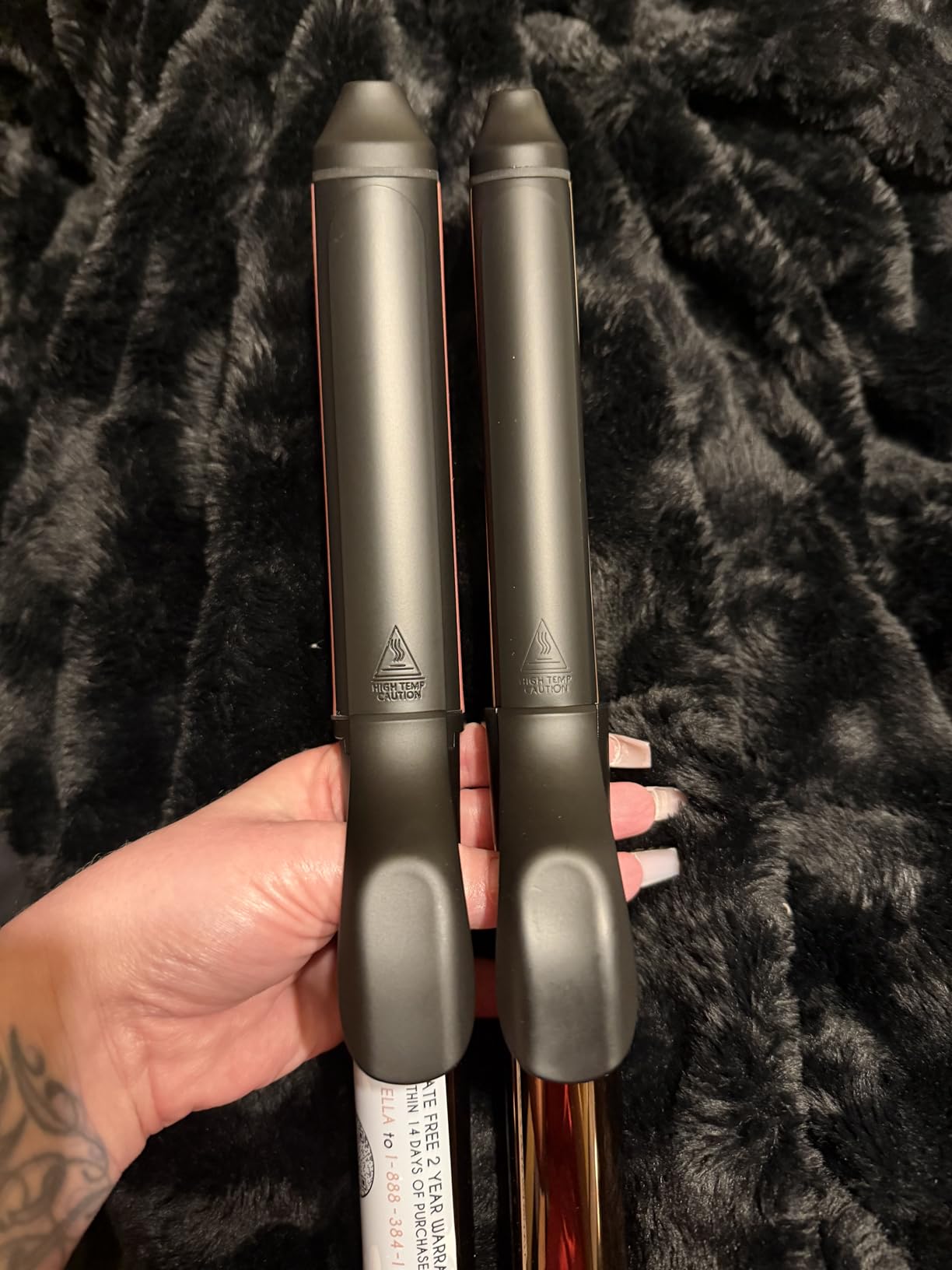 ELLA BELLA® Curling Iron 1 Inch, Professional Ceramic Wand, All Hair Types customer photo 2
