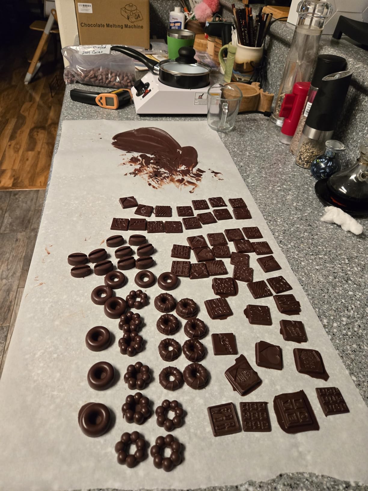 Dyna-Living Chocolate Melting Pot Dual-Pot Chocolate Tempering Machine customer photo 2