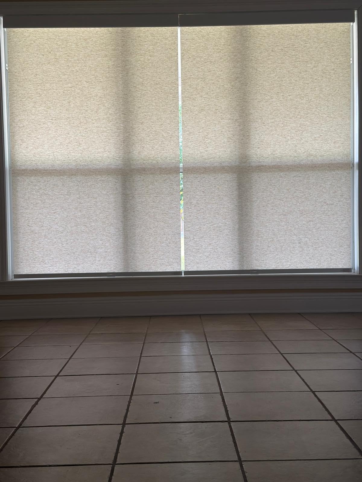 Persilux Free-Stop Cordless Roller Blinds Light Filtering Roller Shades for Windows (Cream 27