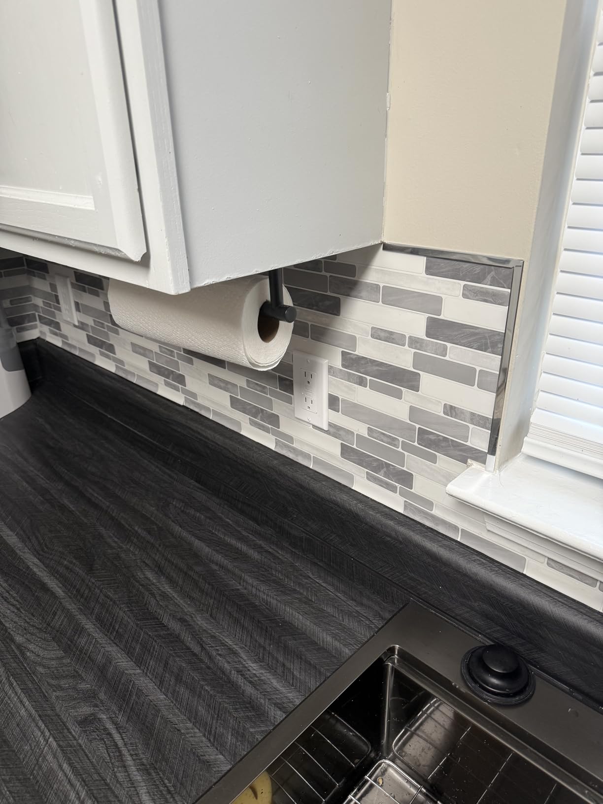 WOWSTAR 10-Sheet Peel and Stick Backsplash Tile for Kitchen Wall, Back Splash Stick On Tiles for Kitchen (12