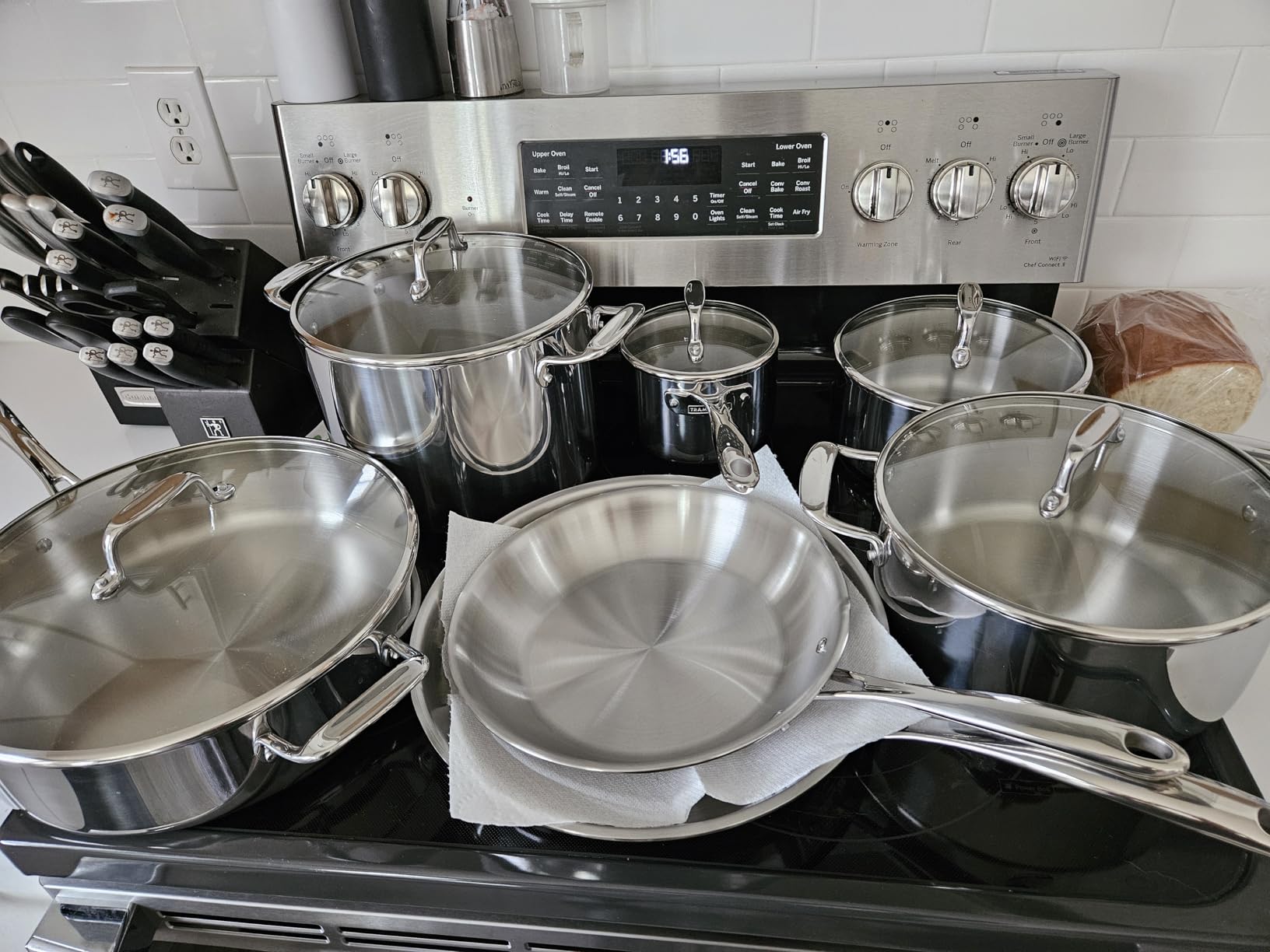 Tramontina Boston Tri-Ply Clad Stainless Steel 10-Pc Pots and Pans Set customer photo 1