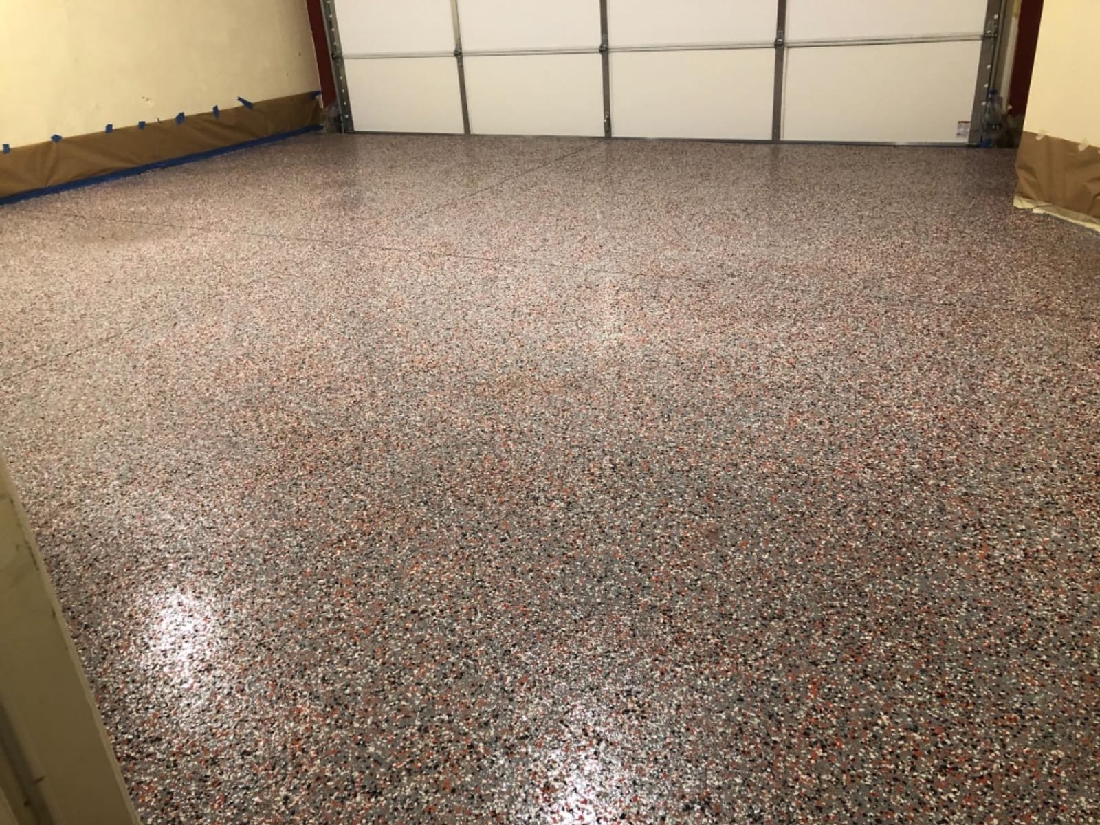 Colored Epoxies Dove Gray Garage Floor Epoxy Kit, 3 Epoxy Resin Gallon customer photo 2