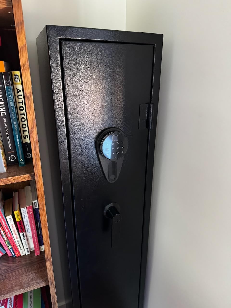 Kaer 4-5 Biometric Gun Safe for Rifles and Pistols,Long Rifle Safe for Home customer photo 2