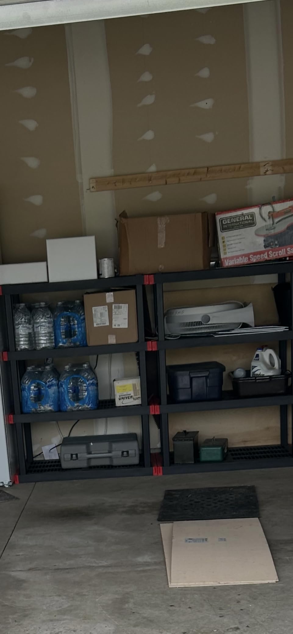 CX Craftsman 4-Tier Heavy Duty Plastic Storage Shelves, Garage Organization customer photo 2