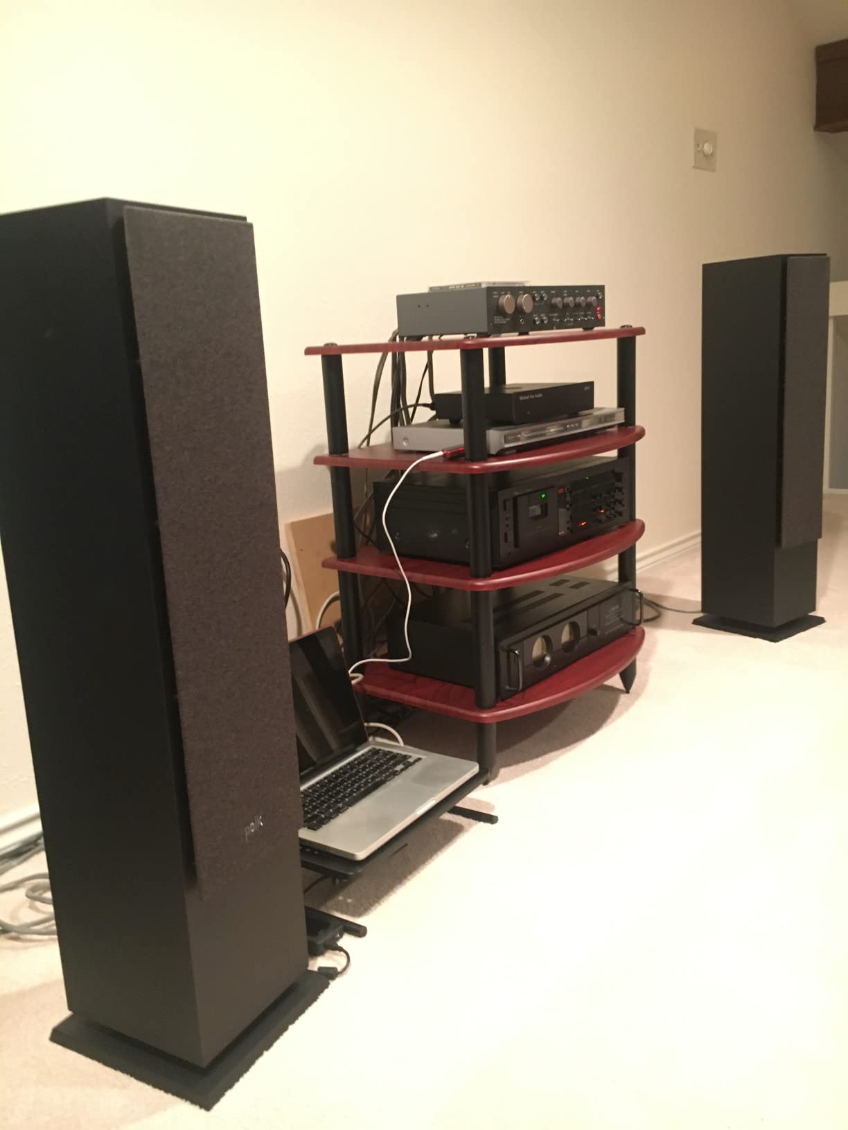 Polk Audio Monitor XT60 Home Theater Tower Speaker (Single, Midnight Black) customer photo 2