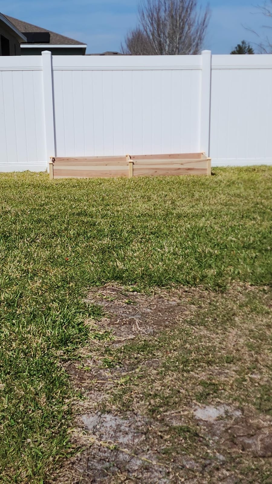 VIVOSUN Raised Garden Bed with Legs Outdoor Wood 48x24x30 Elevated Planter customer photo 1
