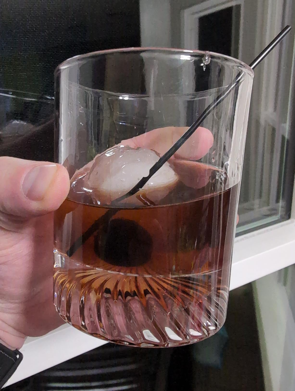 OPAYLY Whiskey Glasses Old Fashioned Glasses Set of 4 12oz Rocks Glasses Gift for Men Women Drinking Bourbon Scotch Cocktails Rum Cognac Vodka at Home Bar customer photo 1