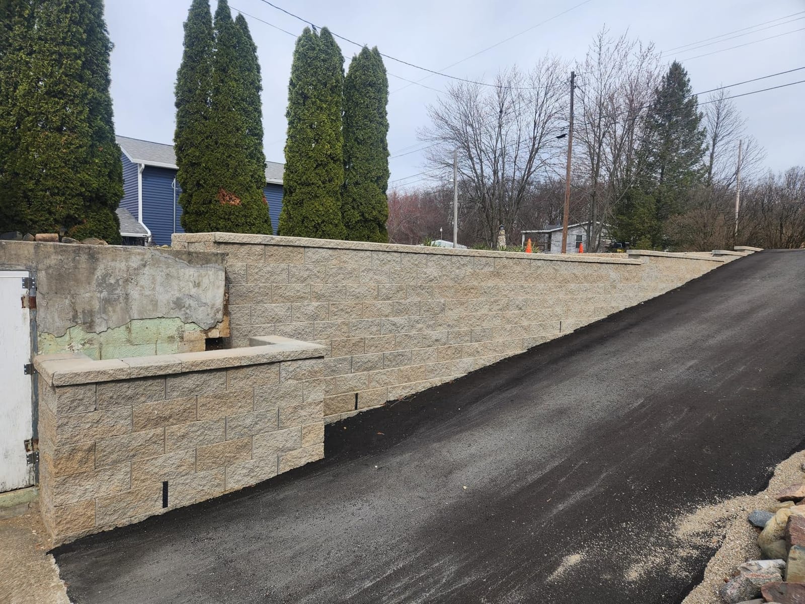 Universal Retaining Wall Block Drain 3-Pack (Grey) customer photo 2