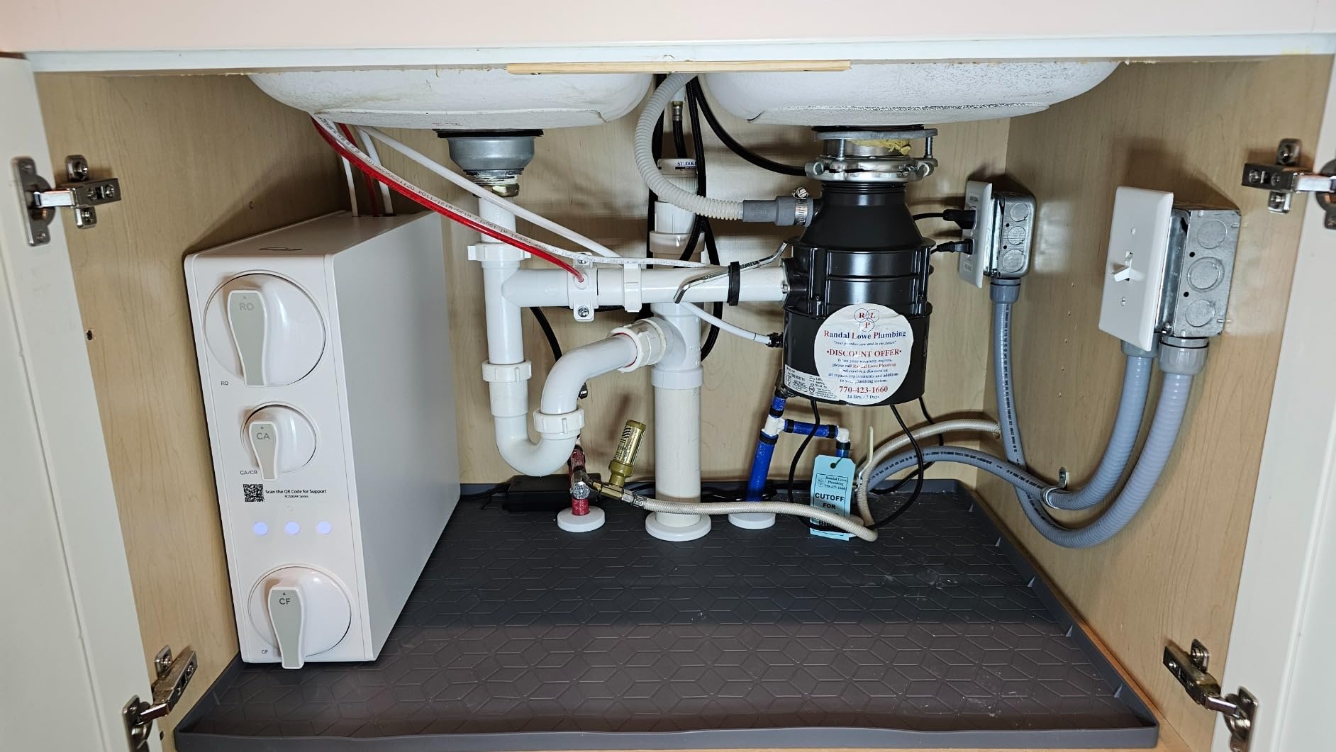 iSpring RO500AK Alkaline Reverse Osmosis System, NSF 58 Certified, 500 GPD customer photo 1