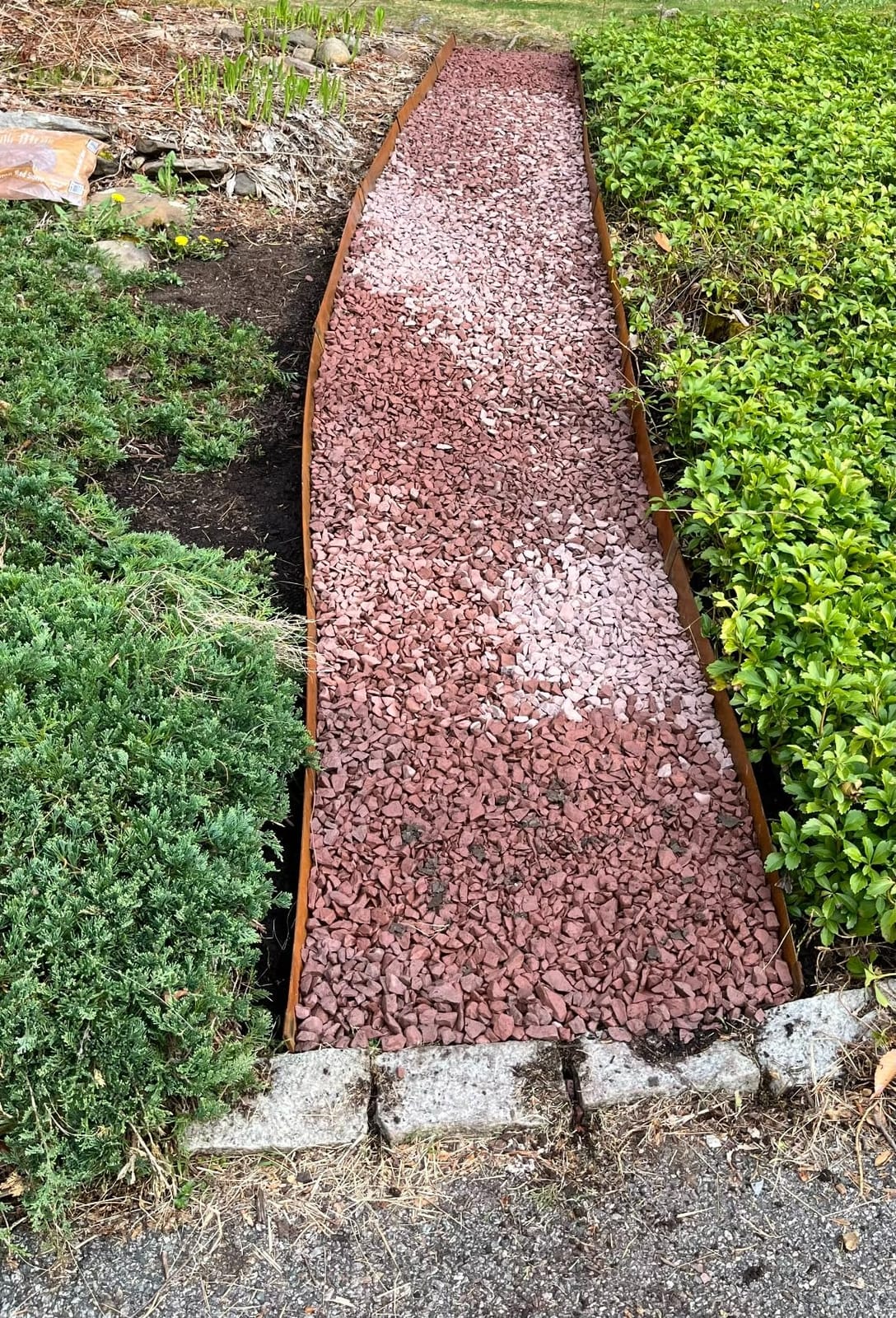 WORTH Garden 20ft Landscape Edging Pre-Rusted 14-Gauge Corten Steel customer photo 2
