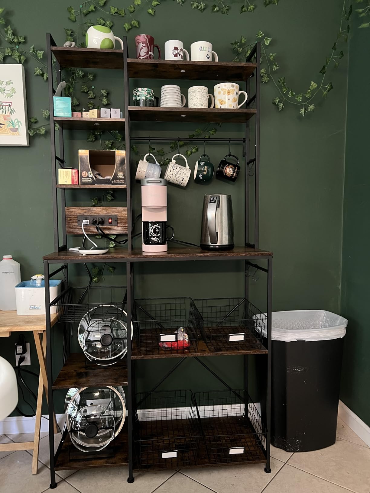 6 Pack Wire Baskets for Pantry Organization and Storage, Kitchen Organizer, 2 XXLarge & 2 XLarge & 2 Large customer photo 1