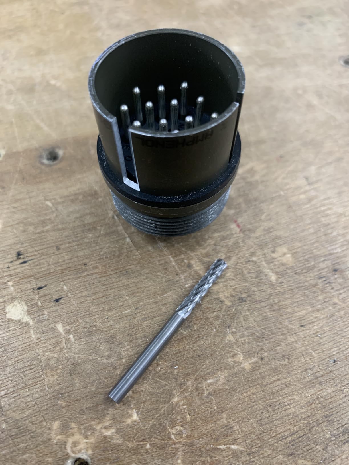 20 Pcs Carbide Burr Bits 1/8