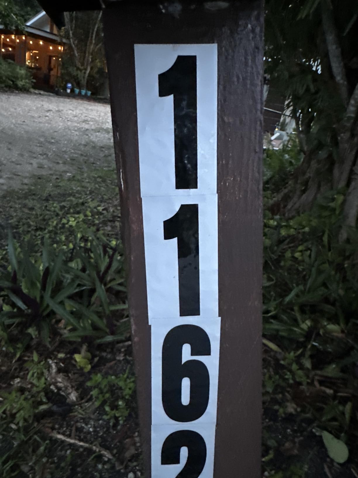 60 Numbers, Reflective Adhesive Mailbox Number Pack, 3