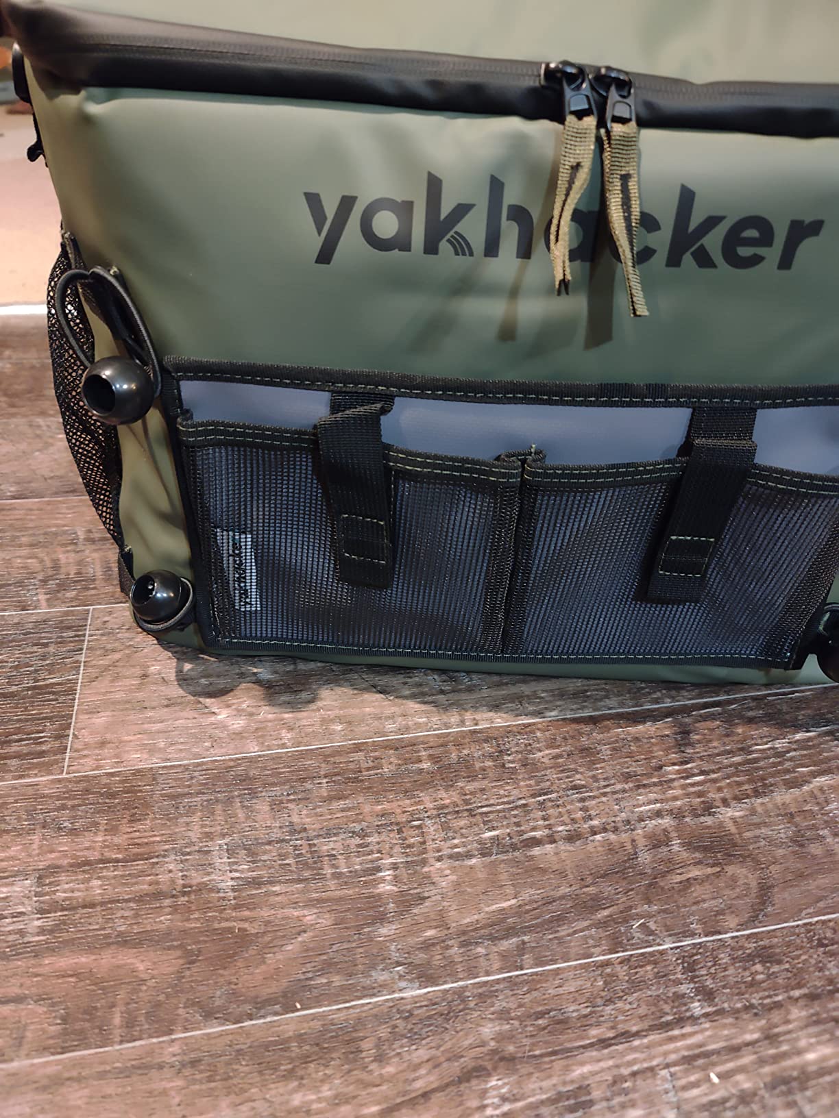 Yakhacker Kayak Cooler, Waterproof Seat Back Cooler for Kayaks with Lawn-Chair Style Seats, Kayak Accessories Cooler Bag, Portable Ice Chest Cooler for Kayaking, Travel, Lunch, Beaches & Trips customer photo 2