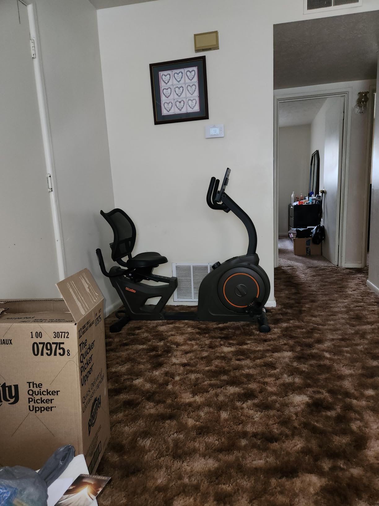 Niceday Recumbent Exercise Bike for Home Stationary Bike with APP Training customer photo 2