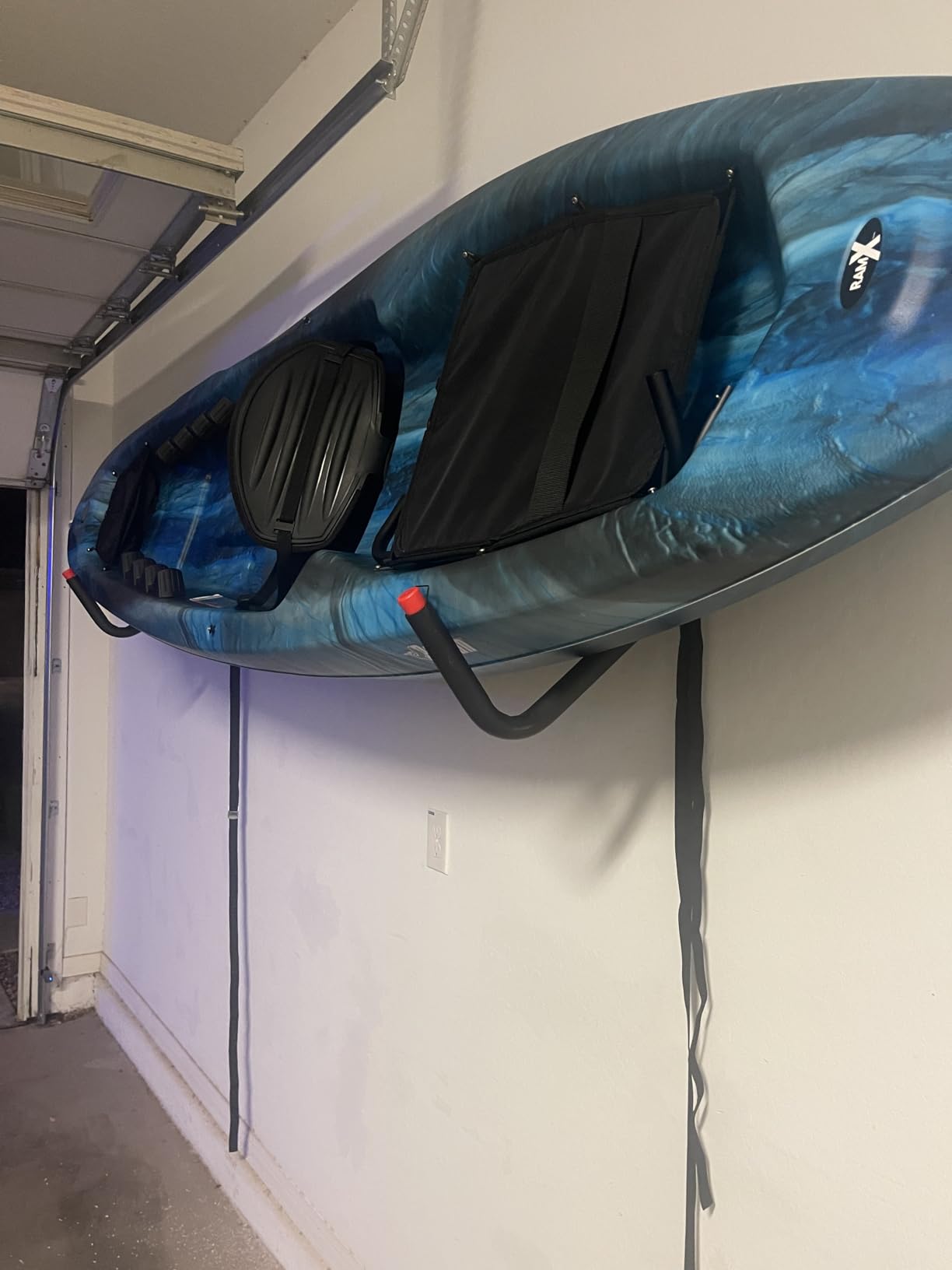 Kayak Storage Racks, Wall Mount Garage Storage Hooks for Kayaks, SUP, Paddle Boards and Surfboards, Heavy Duty Hangers customer photo 2