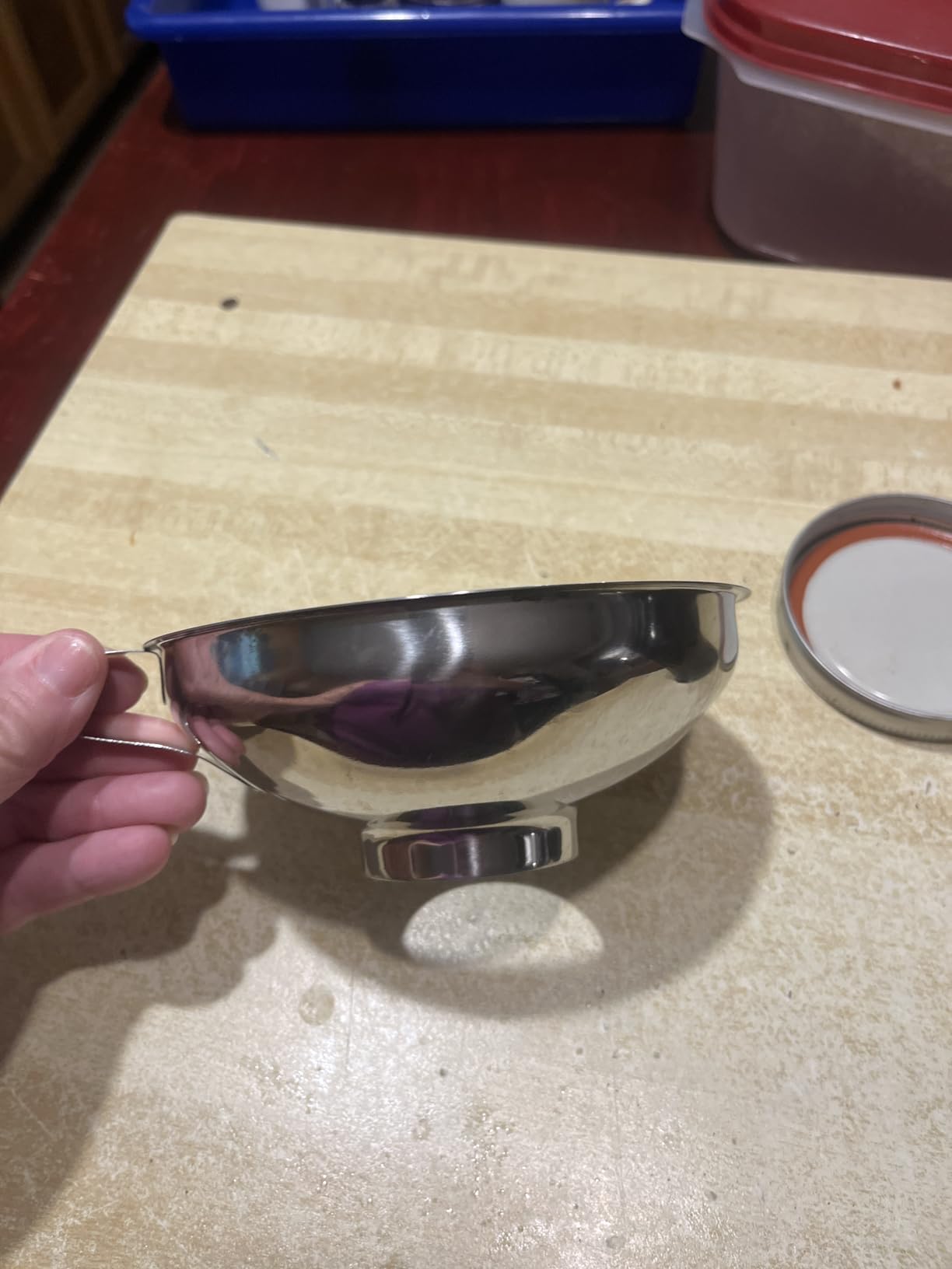 Canning Funnel for Kitchen Use, Wide Mouth Funnel for Mason Jars, Large Canning Funnels for Filling Bottles customer photo 2