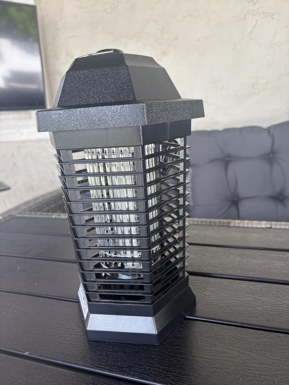 GOOTOP Bug Zapper Outdoor, Mosquito Zapper, 4200V 3 Prong Plug in Electric Fly Zapper customer photo 2