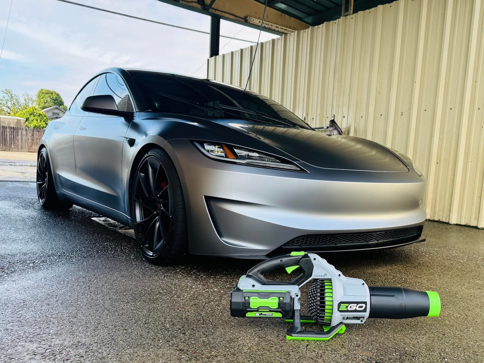 EGO POWER+ Cordless Electric Leaf Blower, 765 CFM, With Battery - LB7654 customer photo 2
