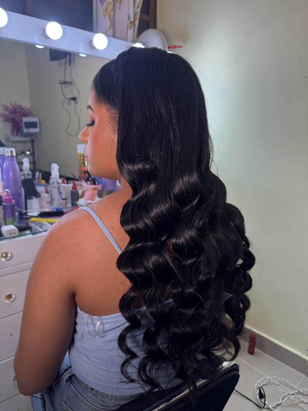 Remington Shine Therapy Argan Oil & Keratin Infused ½-1 Inch Tapered Curling Wand for Natural Curls, Includes Heat Glove customer photo 1