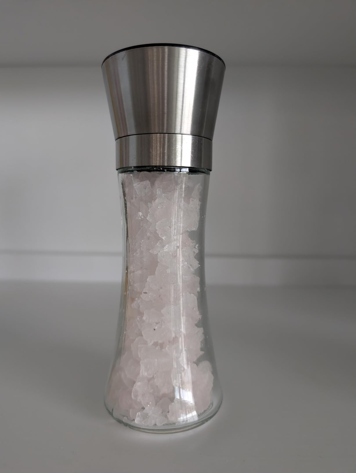 Manual Salt and Pepper Grinder Set of 2, Refillable Stainless Steel Mills customer photo 1