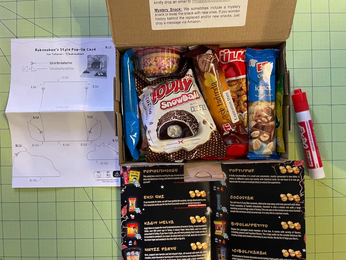 Midi International Snack Box (Fairy Tale Themed) | Snacks Variety Pack of International Treats | Foreign Snack Box Offering Unique Experience | Mix Care Pack of Turkish Candies | 12 Full-Size Snacks customer photo 2