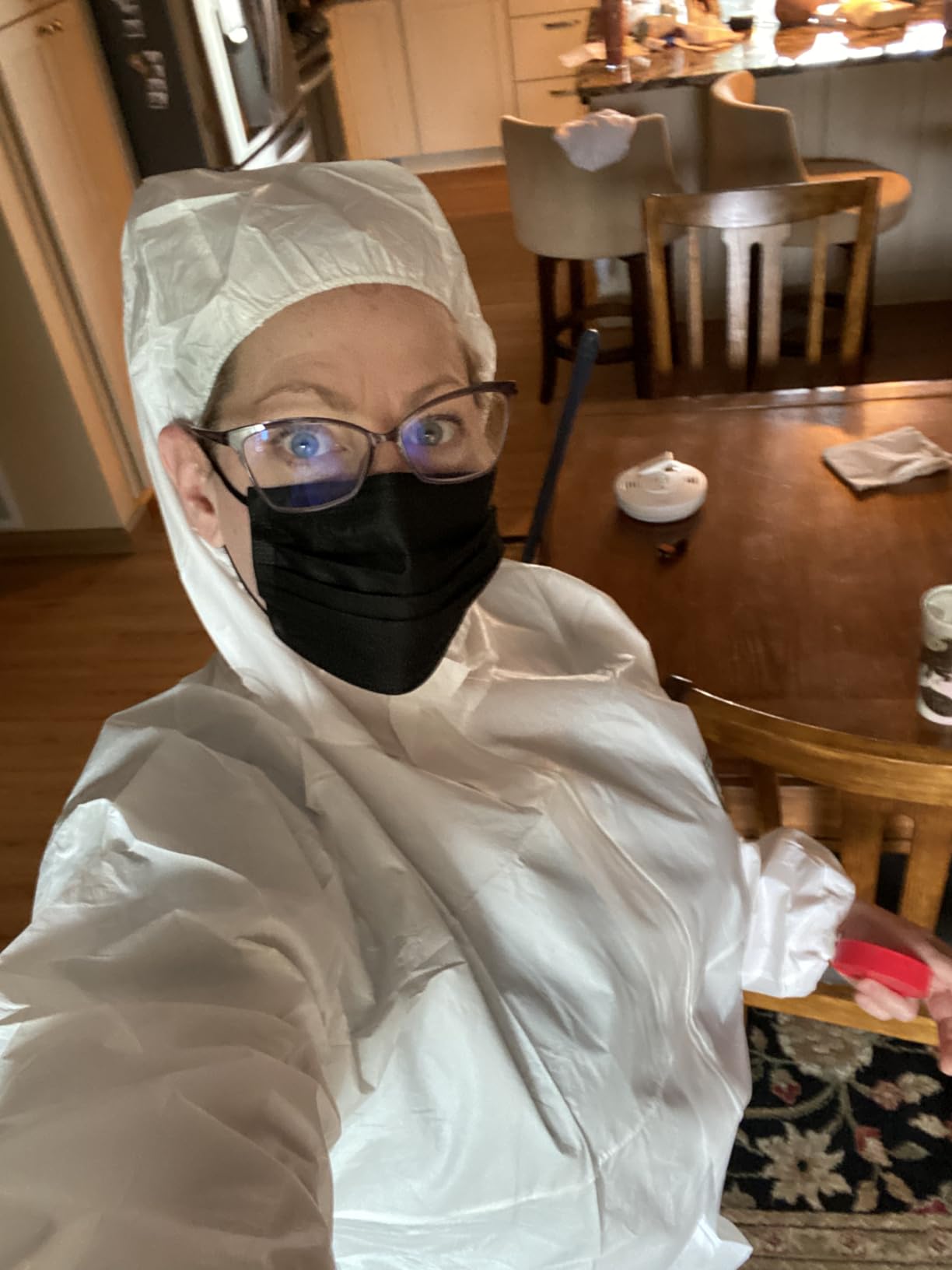 Medtecs Hazmat Suits - 6 Sizes Options - Disposable Coveralls Suit, Medical Protective Coverall PPE Hazmat Suits customer photo 2