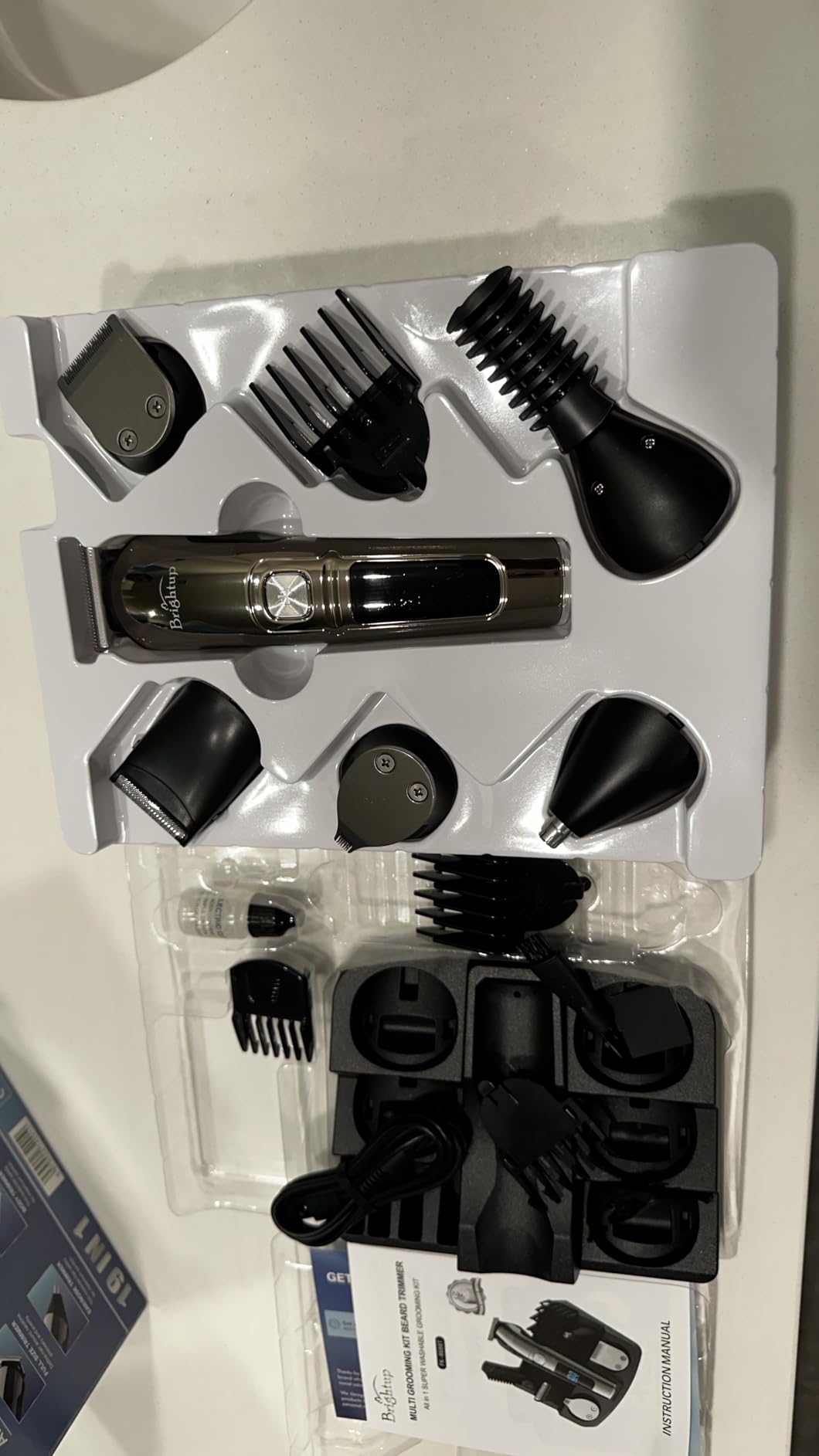 Brightup Beard Trimmer for Men - Electric Razor & Shaver customer photo 2