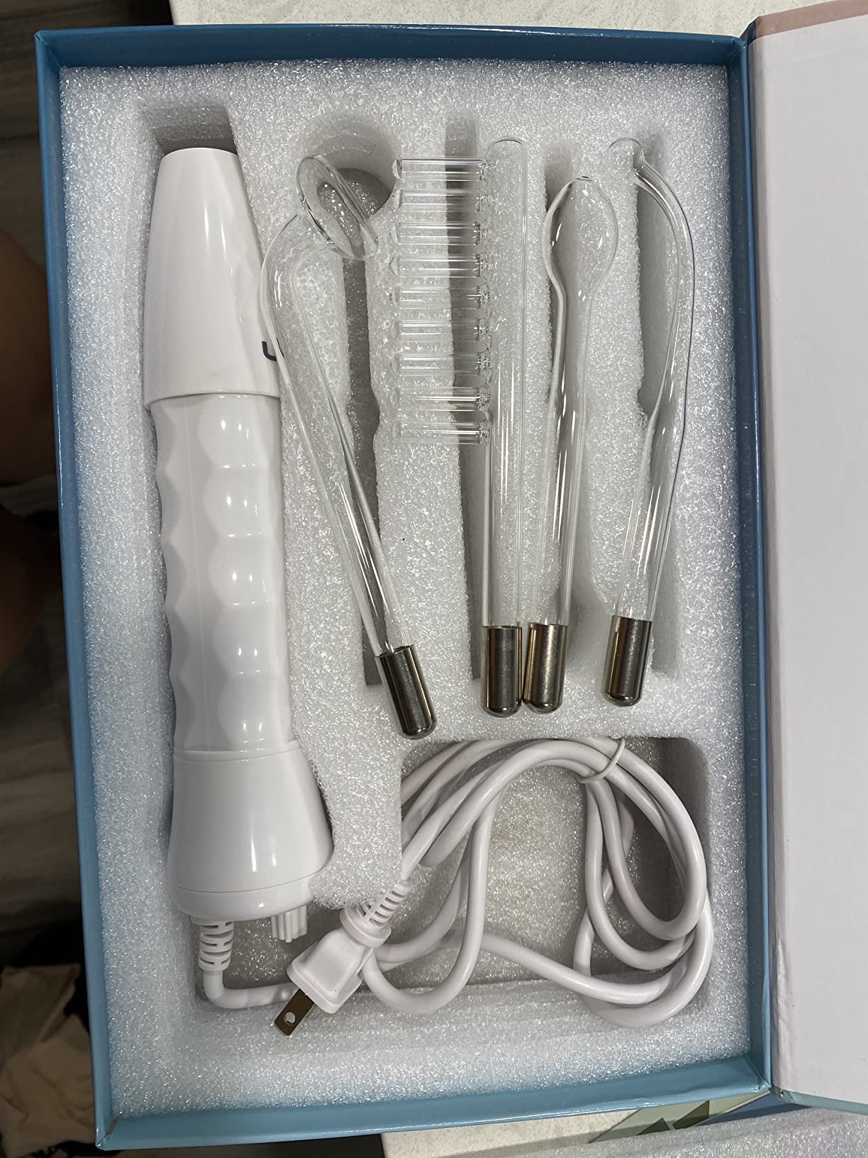 High Frequency Facial Wand - UUPAS Portable Handheld High Frequency customer photo 2