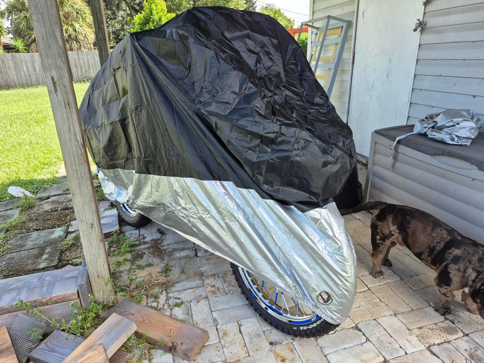 Motorcycle Covers, Outdoor Waterproof Motorbike Covers customer photo 2