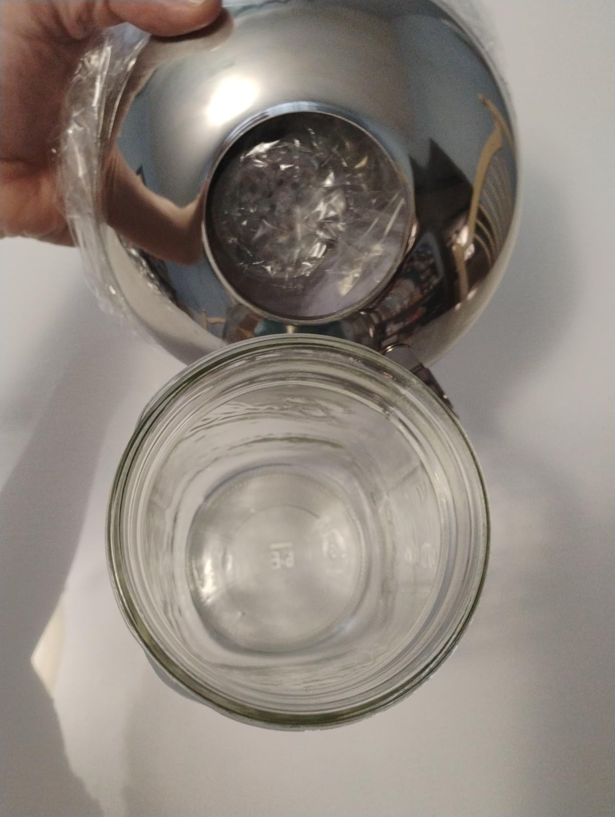 Kalave Canning Funnel, Food Grade Stainless Steel Canning Funnels with Strainer, Wide Mouth Funnels for Kitchen Use, Canning Supplies Kit for Wide and Regular Mason Jars - 3 Pack (Small and Large) customer photo 1