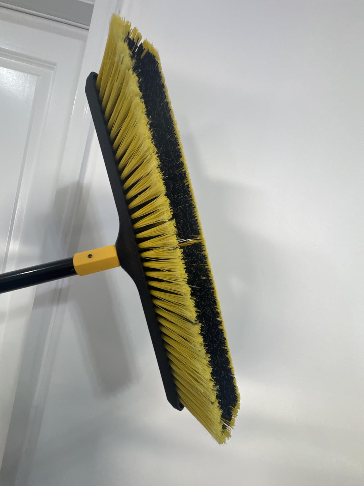 Yocada 18 Inch Push Broom Heavy-Duty Outdoor Commercial Broom Brush customer photo 1