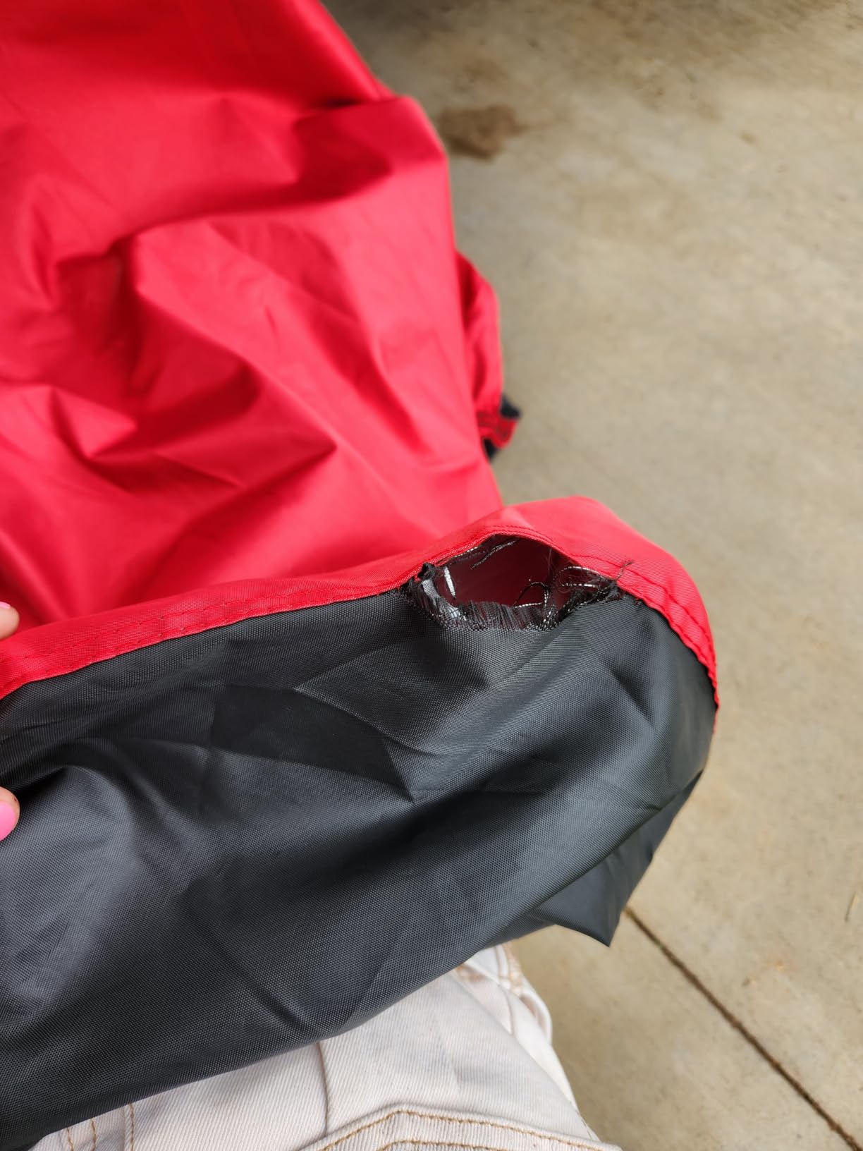 NEVERLAND Motorcycle Cover Waterproof Outdoor Heavy Duty with 2 Lock-Holes customer photo 1