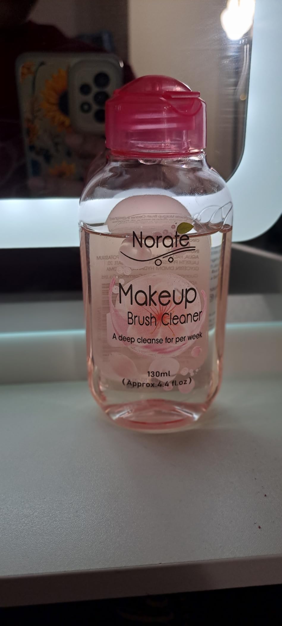 Norate Makeup Brush Cleaner, Brush Cleaning Solution & Shampoo, 5.3 Fl Oz customer photo 1