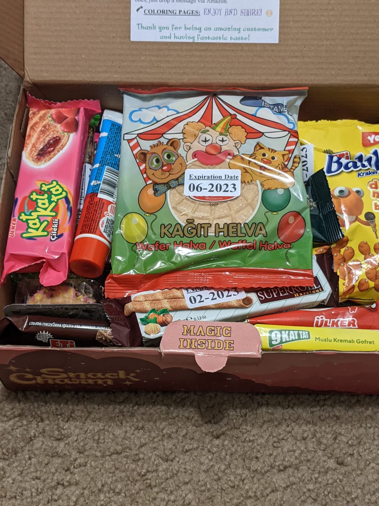 Exotic Snacks, Mega International Snack Box, Imported Snacks, Candy Box from Around the World, Exotic Care Package, World Candy Box, Foreign Variety Pack of Treats, European Sweets, Giftable Snack customer photo 1