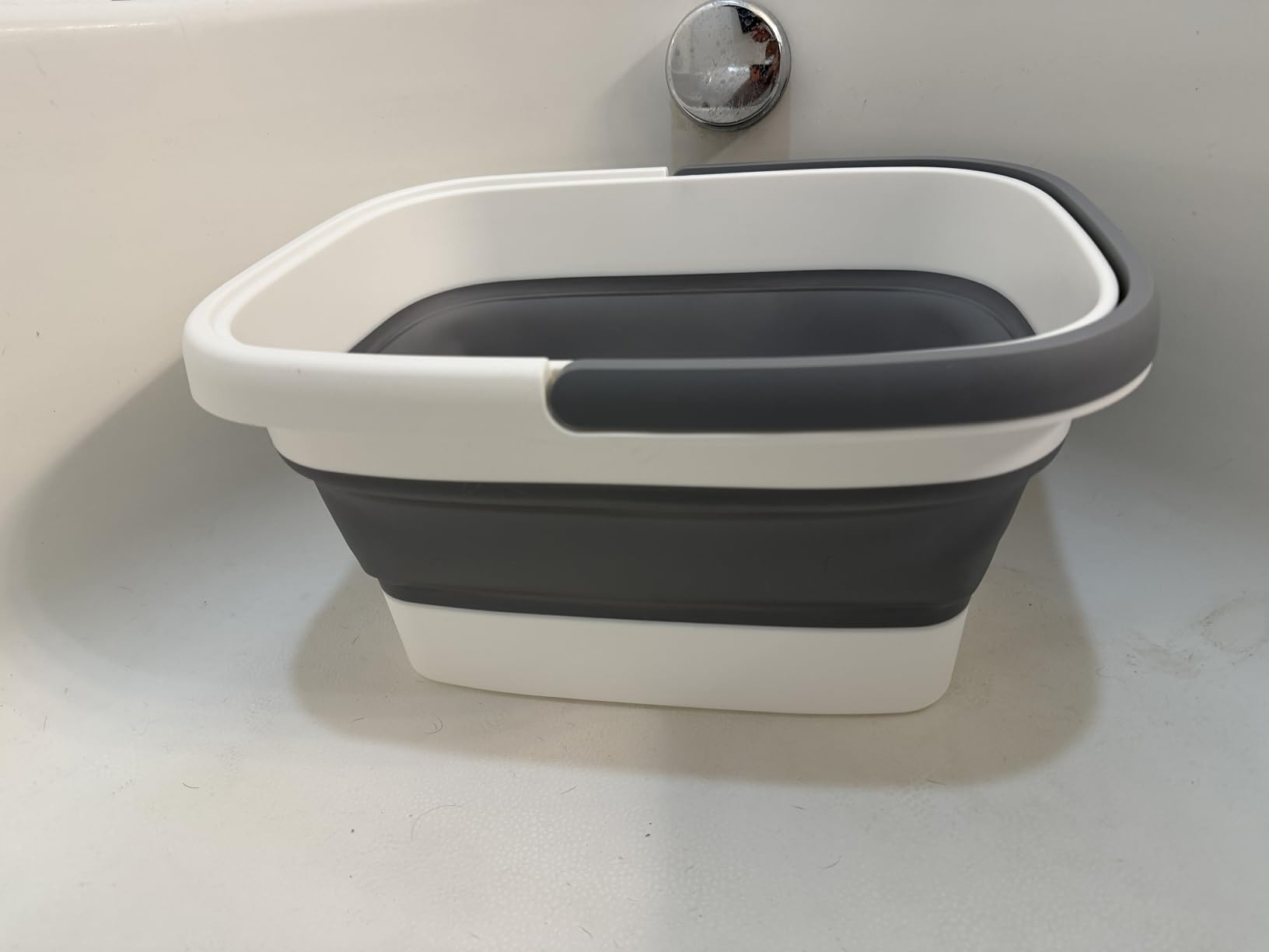 Collapsible Foot Bath Basin, Pedicure Foot Spa, Foot Soaking Tub-Green customer photo 1