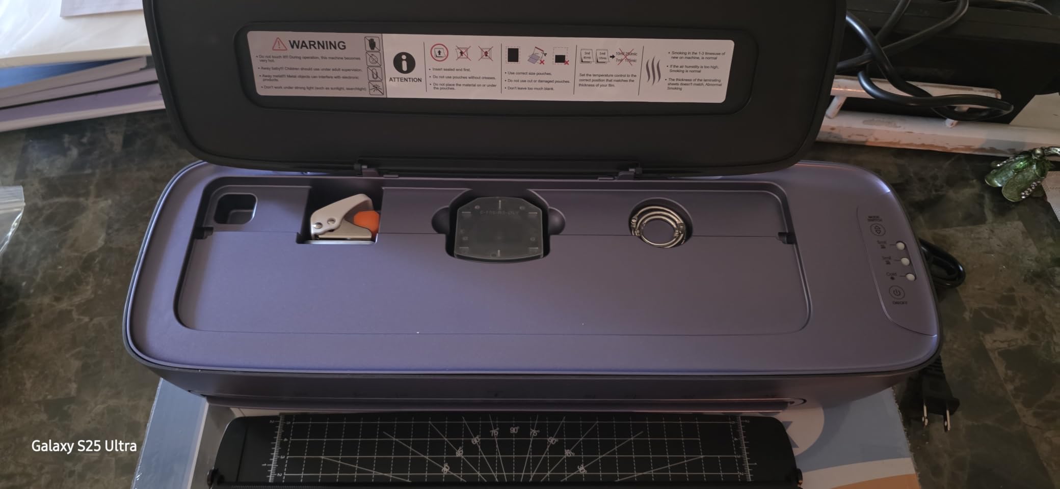Qfun 13-Inch Thermal & Cold Laminator Machine 11x17 with Laminating Sheets customer photo 2