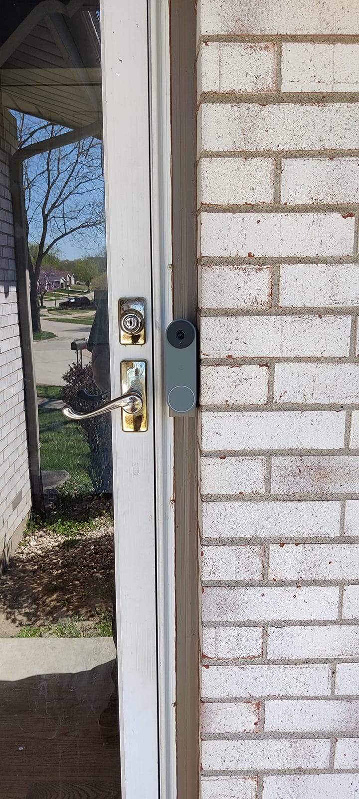 Google Nest Doorbell - (Wired, 2nd Gen) - Wired Video Doorbell Camera - Doorbell Security Camera - Ash customer photo 2