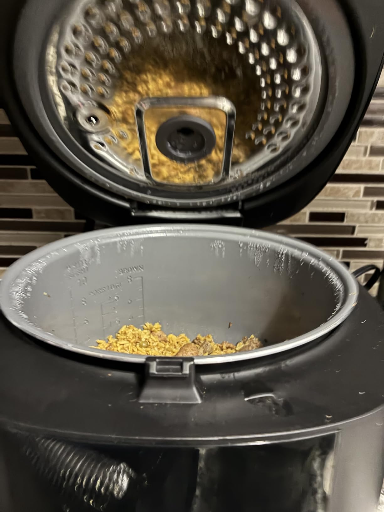 Cosori Rice Cooker 10 Cup, Fuzzy Logic, Ceramic Coating Inner Pot,18-in-1 customer photo 2