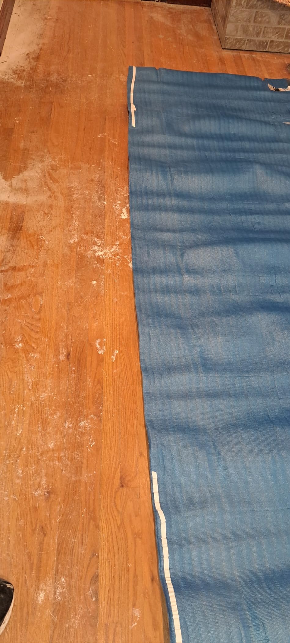 3in1 Vapor Barrier Flooring Underlayment w/Overlap and pre-Attached Tape Strip - Bestlaminate- 2mm - 500sq.ft (Bundle 5 Rolls Each 100 sg.ft.) customer photo 2