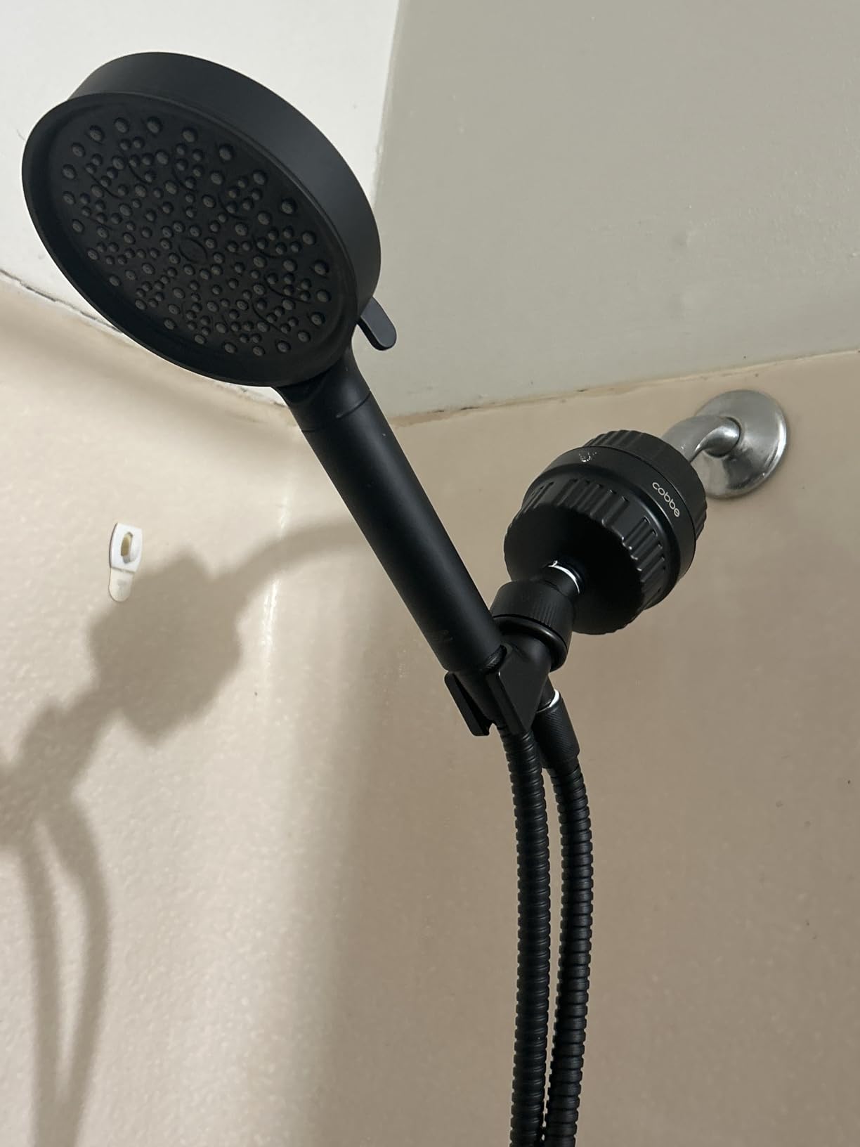 Cobbe Filtered Shower Head with Handheld, Water Softener for Hard Water customer photo 1