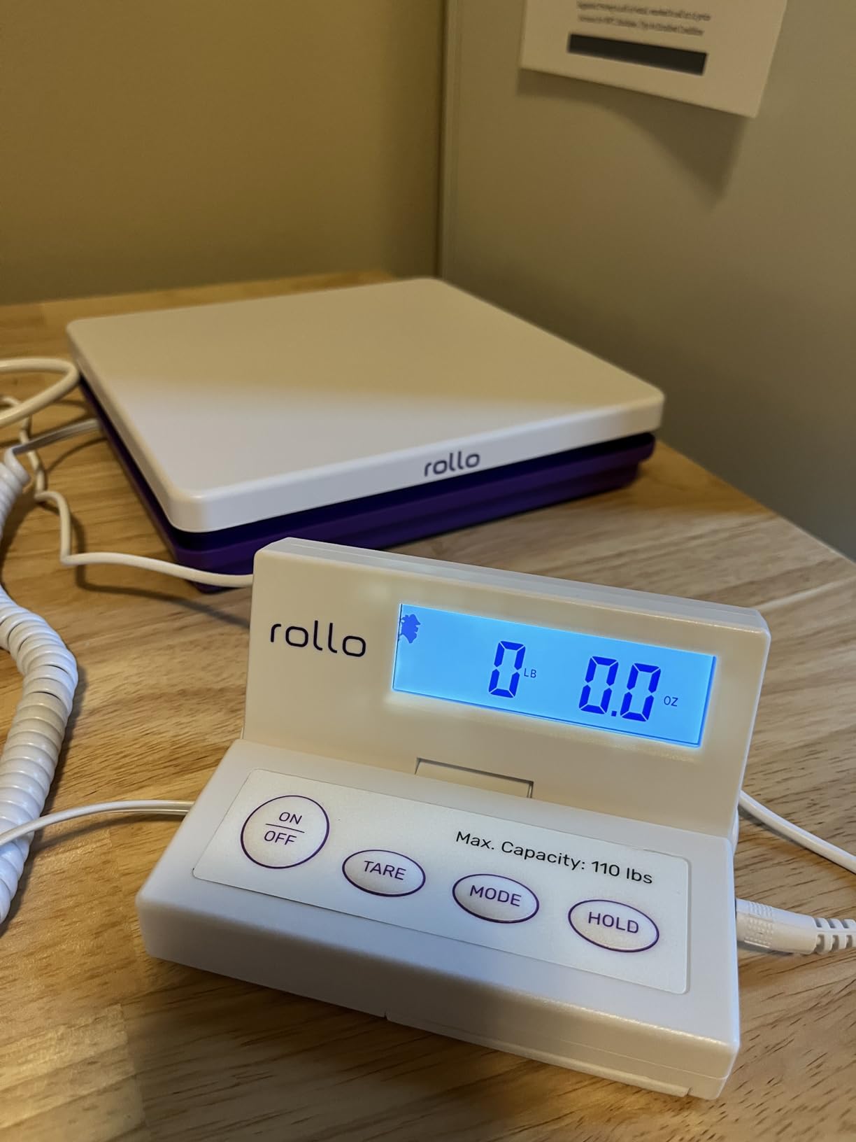 Rollo Shipping Scale for Packages - Digital Postal Scale (110 Lb Max) customer photo 1