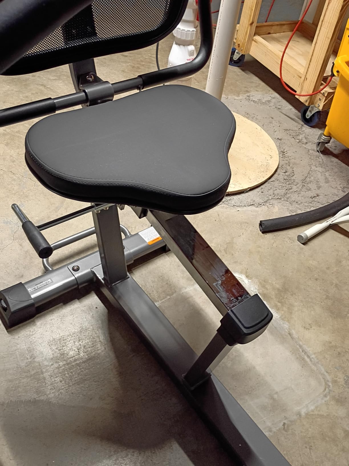 Sunny Health & Fitness Smart Recumbent Cross Trainer with Arm Exerciser | Dual Function Full-Body Workout, 8-Lvl Magnetic Resistance, Adjustable Seat, Step-Thru Frame, Pulse Sensor, Free SunnyFit App customer photo 1