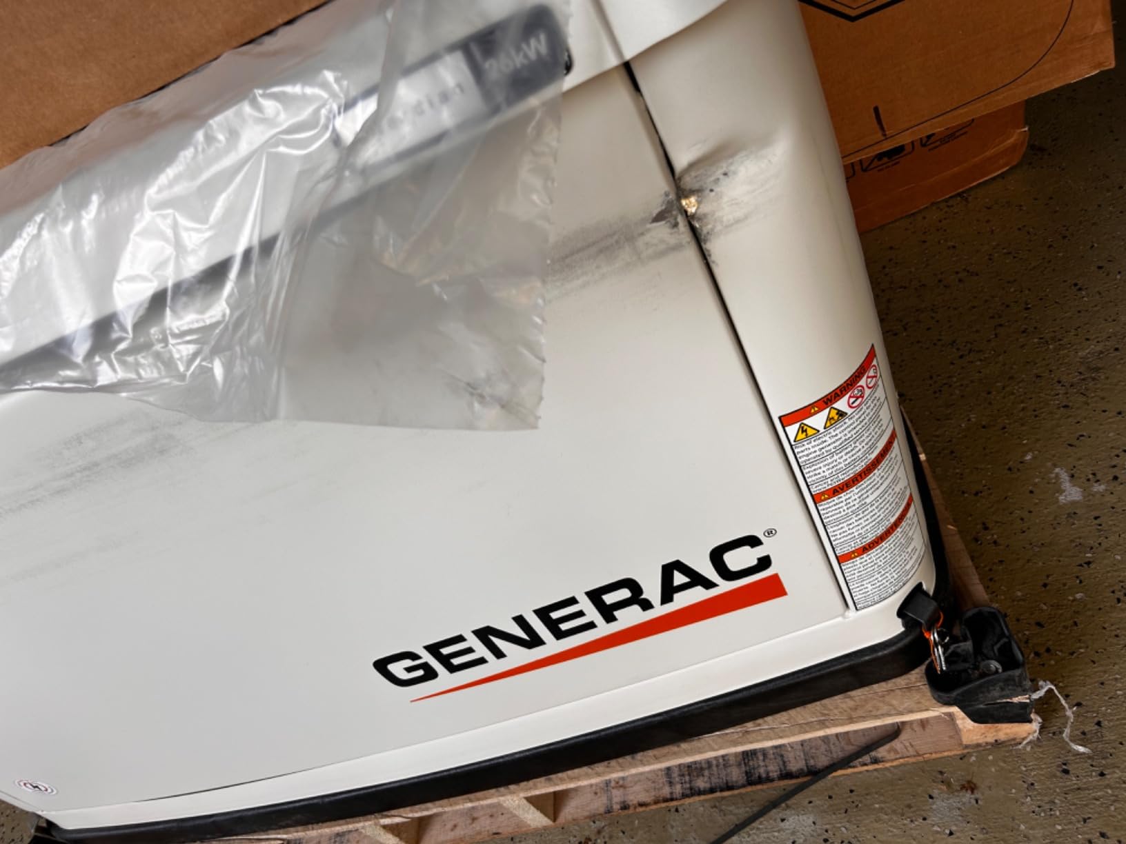 Generac Guardian 26kW Home Generator, Transfer Switch & WiFi Monitoring customer photo 2