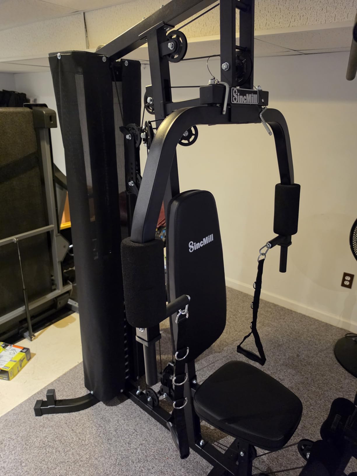 SincMill Home Gym Multifunctional Full Body Workout Equipment for Home Exercise Fitness customer photo 2