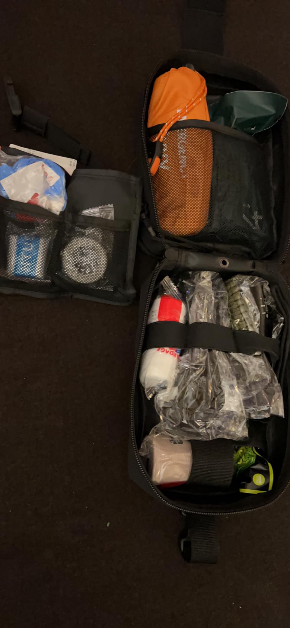 [Upgrade] Survival First Aid Kit Outdoor Molle System with Tactical Gear Set Trauma Kit for Camper Travel Hunting Hiking and Adventures customer photo 2