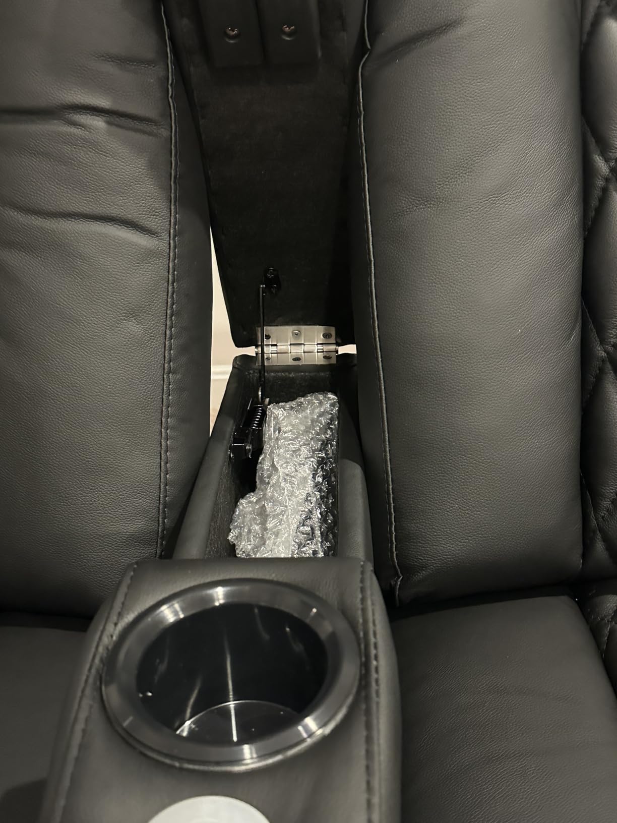 Weilianda Home Theater Seating, Top Grain Leather Movie Theater Chair customer photo 2