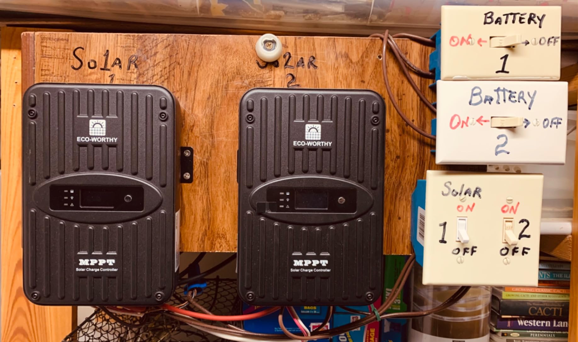 ECO-WORTHY 400 Watt 12 Volt Premium Solar Panel Kit :4pcs 100W Solar Panel+ 40A MPPT Charge Controller+ Bluetooth Module+ Mounting Z Brackets, 400W 12V Solar Power Off Grid System for Home, RV, Boat. customer photo 2