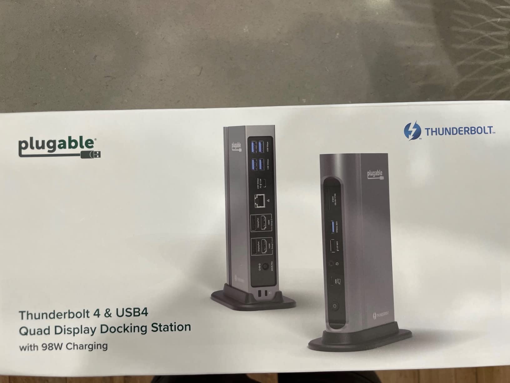 Plugable 16-in-1 Thunderbolt 4 Dock – Dual 4K Monitors, 100W Charging customer photo 1