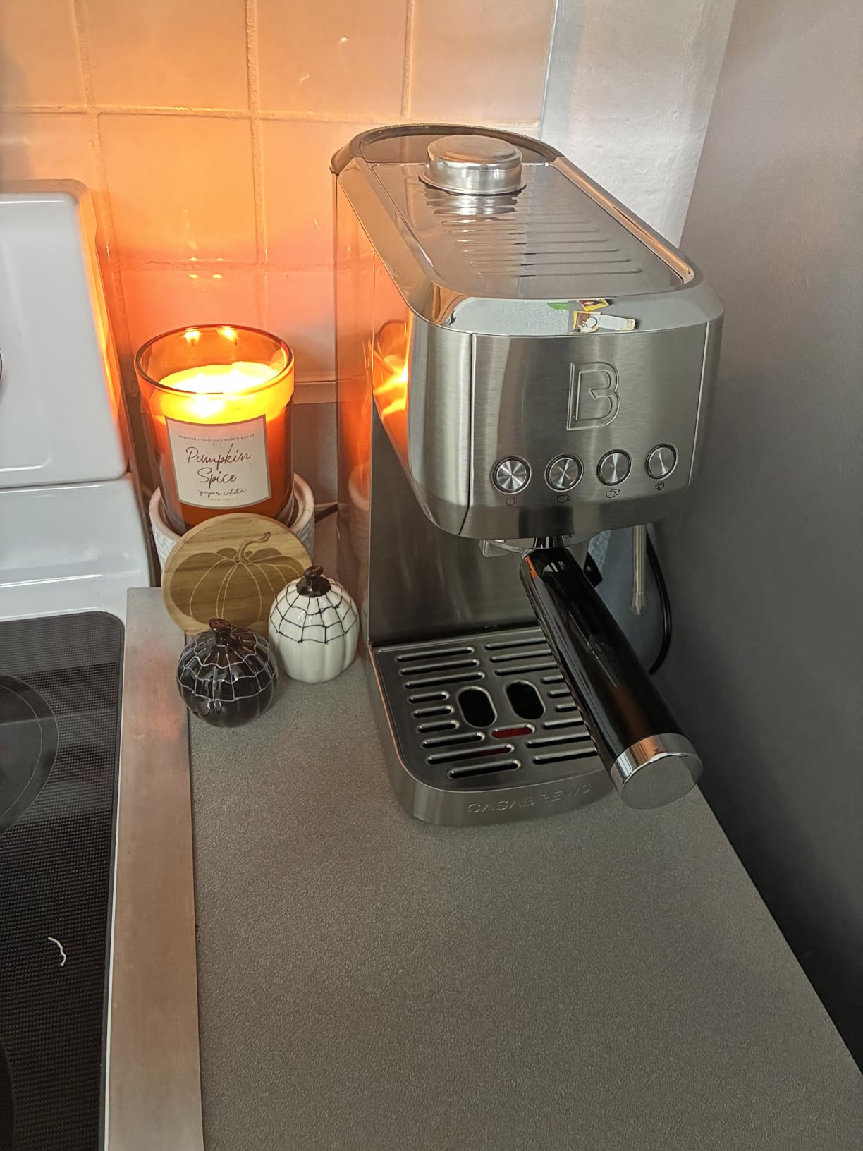 CASABREWS 3700 Essential Stainless Steel Espresso Machine with Steam Wand customer photo 1
